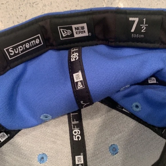 Supreme “iced” New Era cap. Size:7-1/2” - Picture 4 of 5
